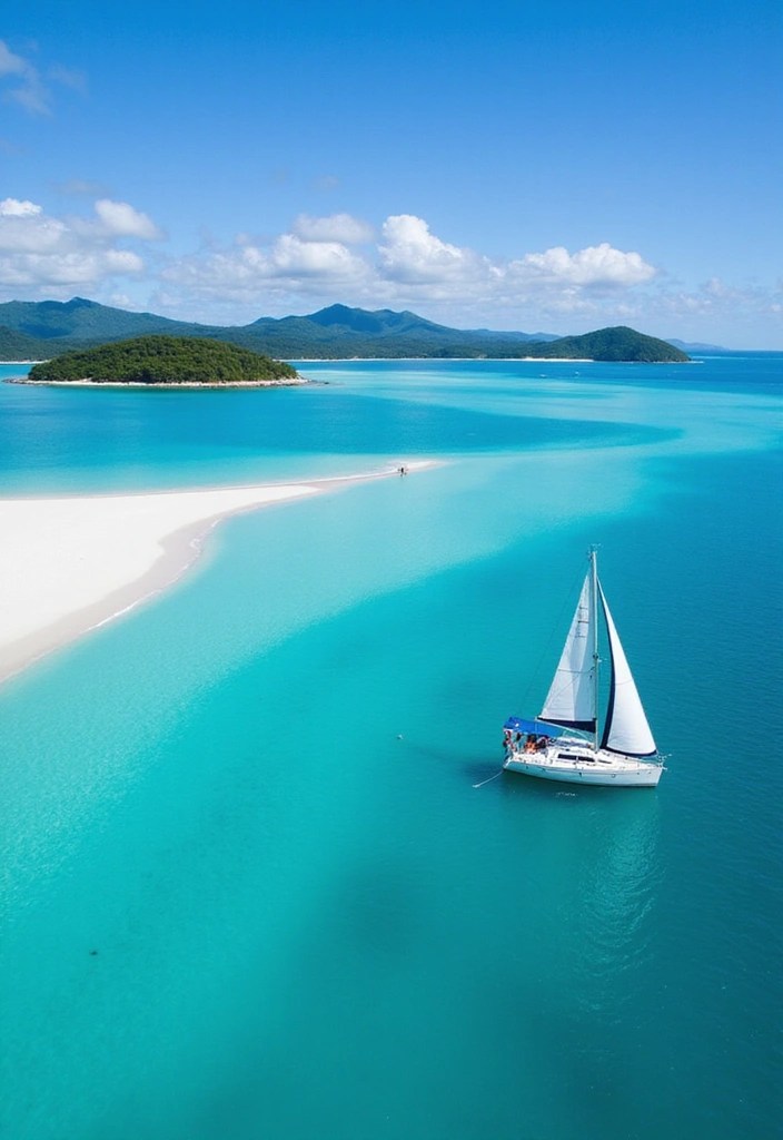 21 Epic Adventure Travel Destinations That'll Make Your Heart Race (You Won't Believe #13!) - 20. Sailing in the Whitsunday Islands, Australia